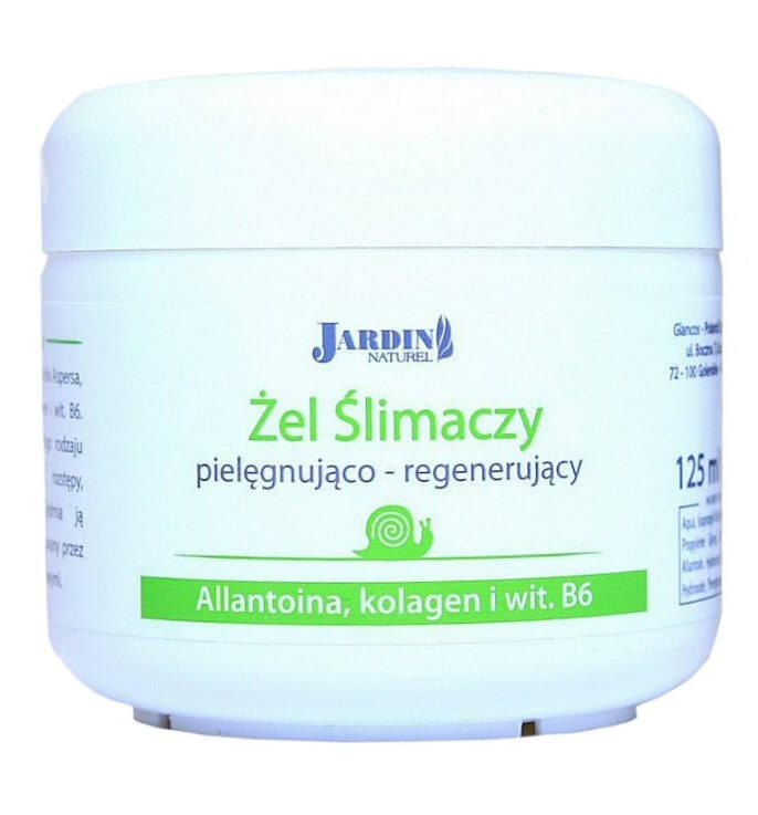 JARDIN NATUREL, żel ślimaczy pielegnująco - regenerujący, 125 ml