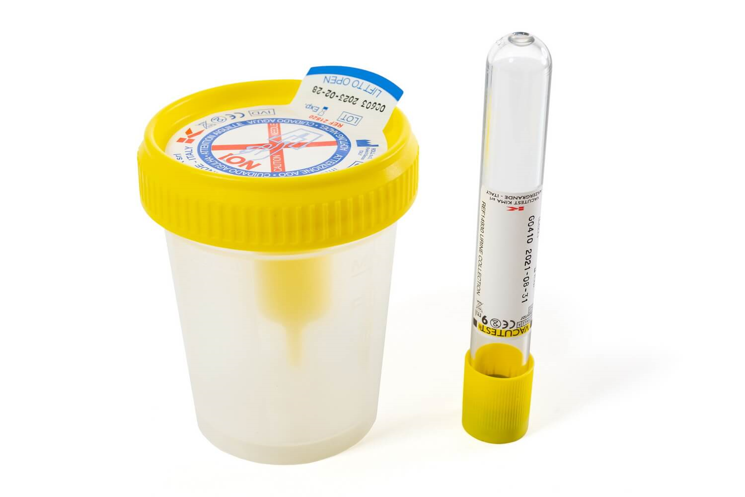 Zestaw VACUTEST próżniowy, do pobierania próbki moczu, 1 szt.