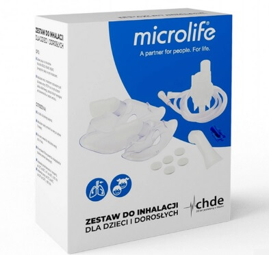 Microlife Zestaw do inhalacji dla dzieci i dorosłych, 1 szt.