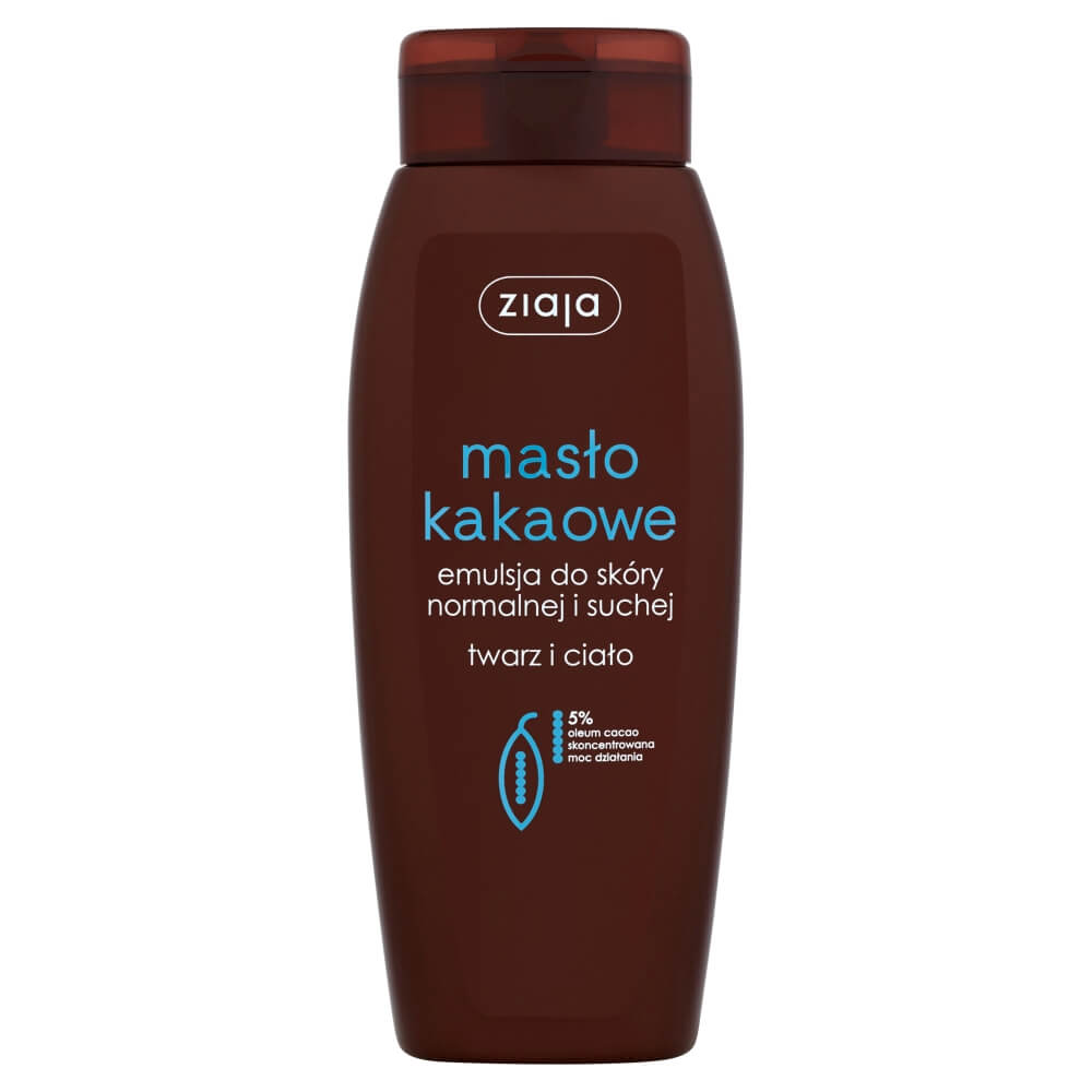 Ziaja Masło Kakaowe, emulsja do skóry normalnej i suchej, 200 ml