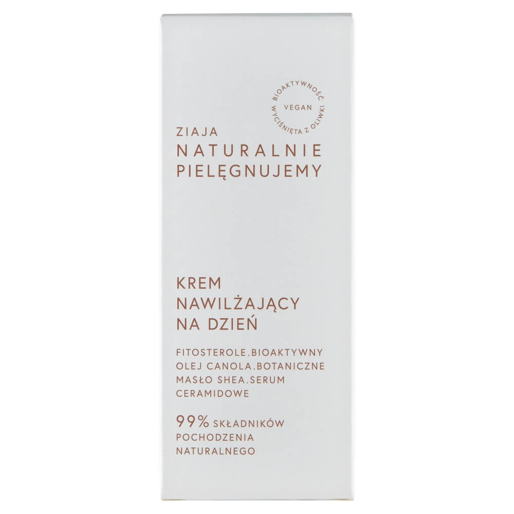 Ziaja Naturalnie Pielęgnujemy , krem nawilżający na dzień, 50 ml
