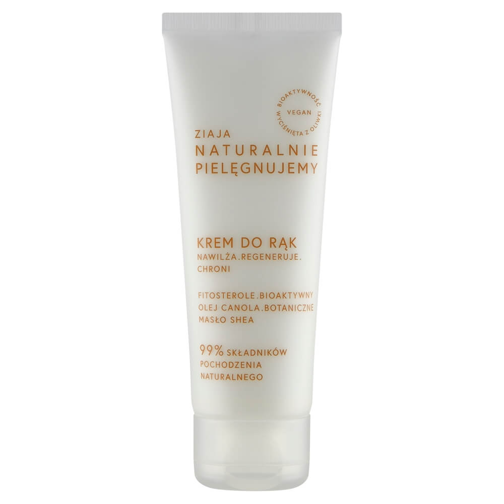 Ziaja Naturalnie Pielęgnujemy, krem nawilżający i regenerujący do rąk, 75 ml
