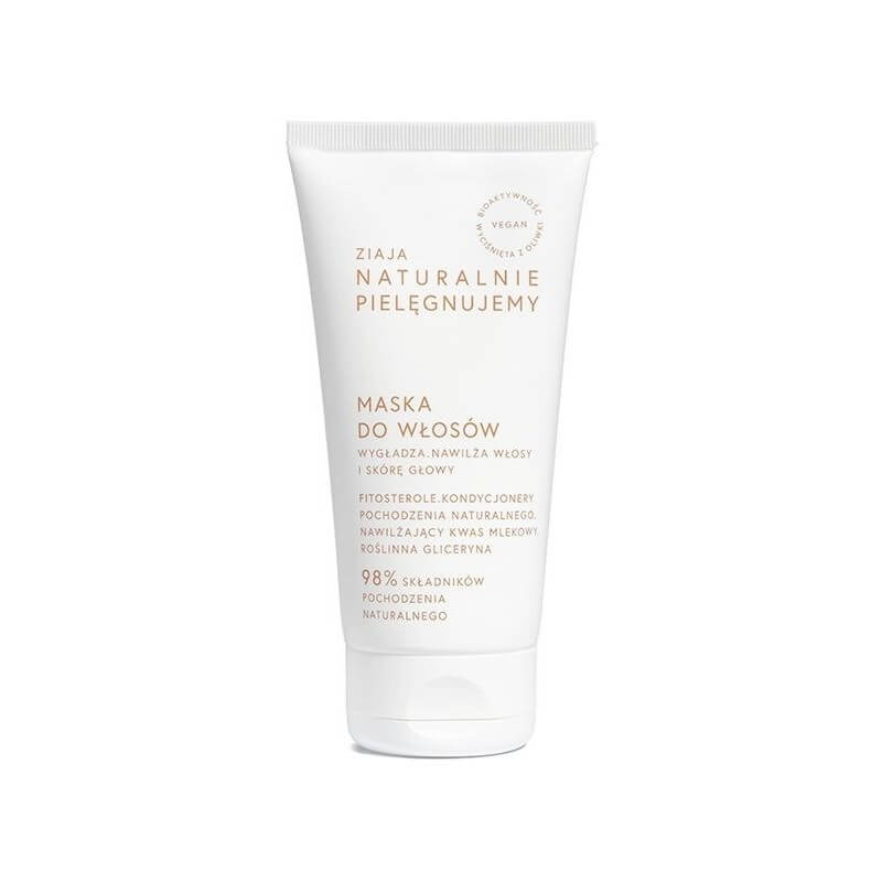 Ziaja Naturalnie Pielęgnujemy maska wygładzający do włosów, 150 ml