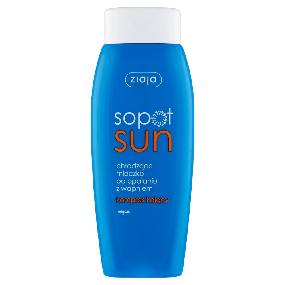 Ziaja Sopot Sun, mleczko chłodząco po opalaniu z wapniem, 200 ml
