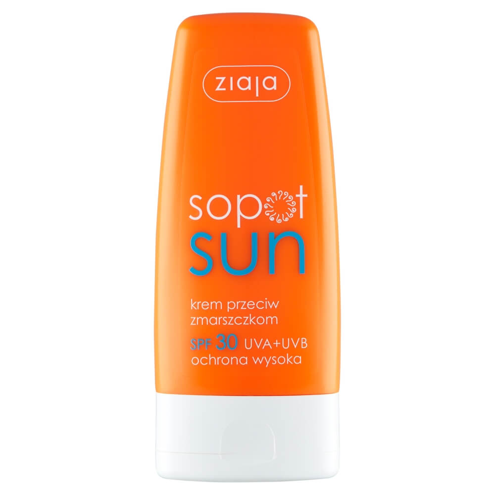 Ziaja Sopot Sun, krem przeciw zmarszczkom SPF 30, 60 ml