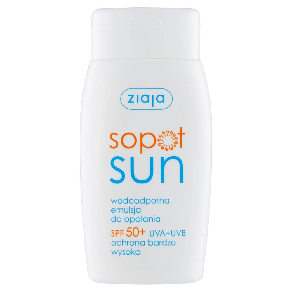 Ziaja Sopot Sun, emulsja do opalania wodoodporna SPF 50 + , 125 ml