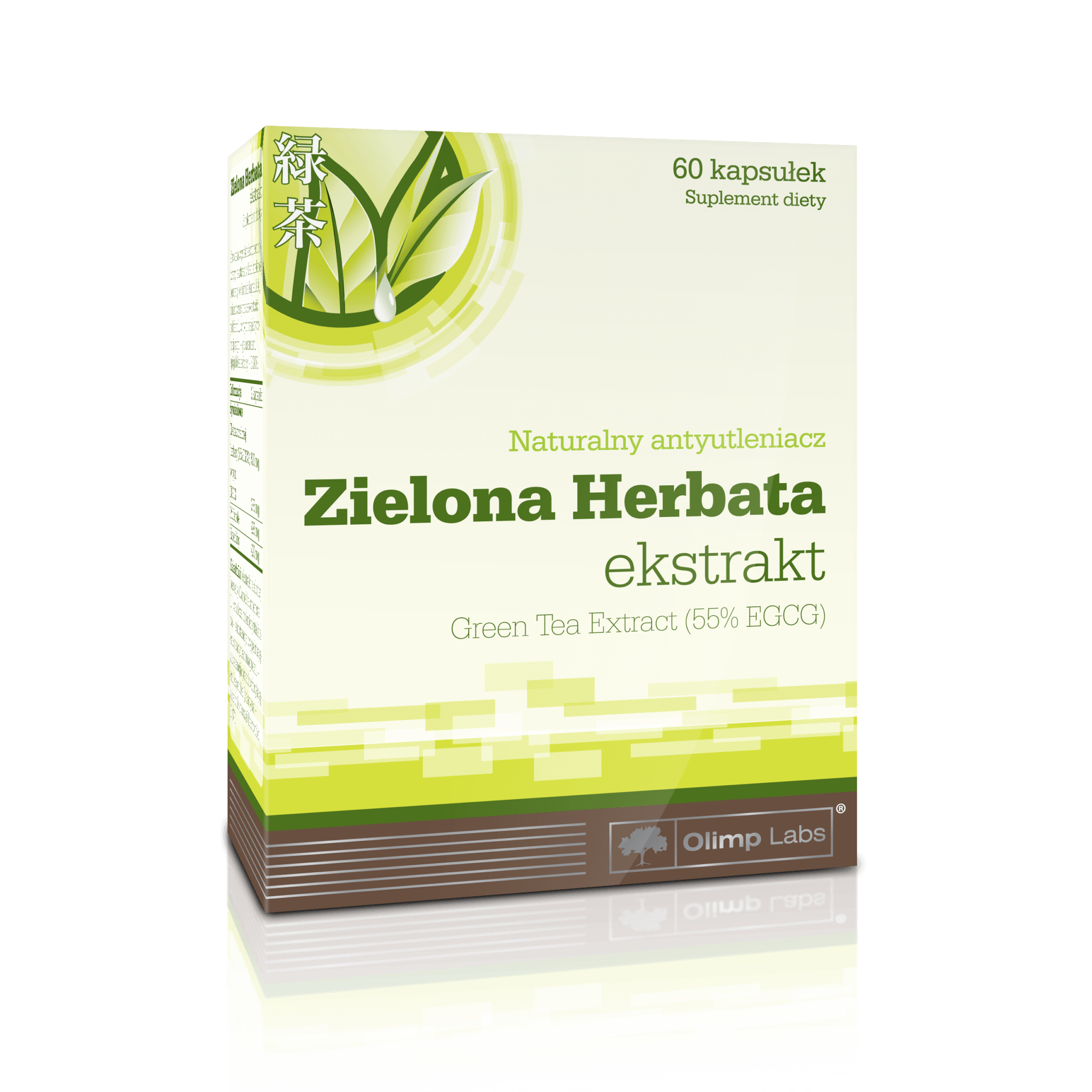 Olimp Zielona Herbata kapsułki z naturalnym antyutleniaczem, 60 szt.