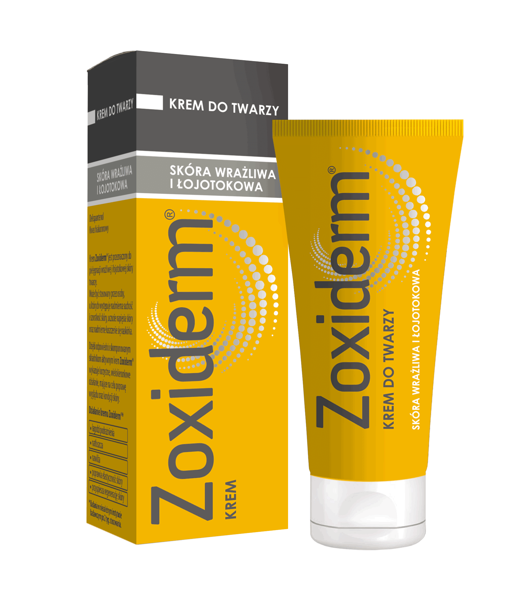 Zoxiderm krem do skóry wrażliwej i łojotokowej, 30 ml