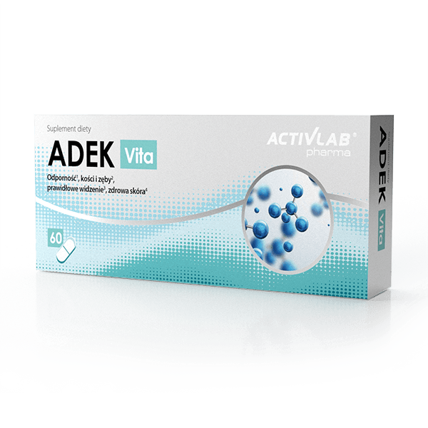 ADEK Vita kapsułki ze składnikami wspomagającymi odporność, 60 szt.
