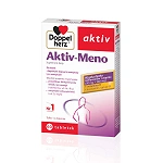 Doppelherz Aktiv-Meno kapsułki ze składnikami dla kobiet z łagodnymi objawami menopauzy, 60 szt.