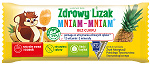 Zdrowy Lizak Mniam-Mniam  zawiera 12 witamin i 2 minerały dla dzieci, o smaku ananasowym, 1 szt. KRÓTKA DATA 30.08.2024
