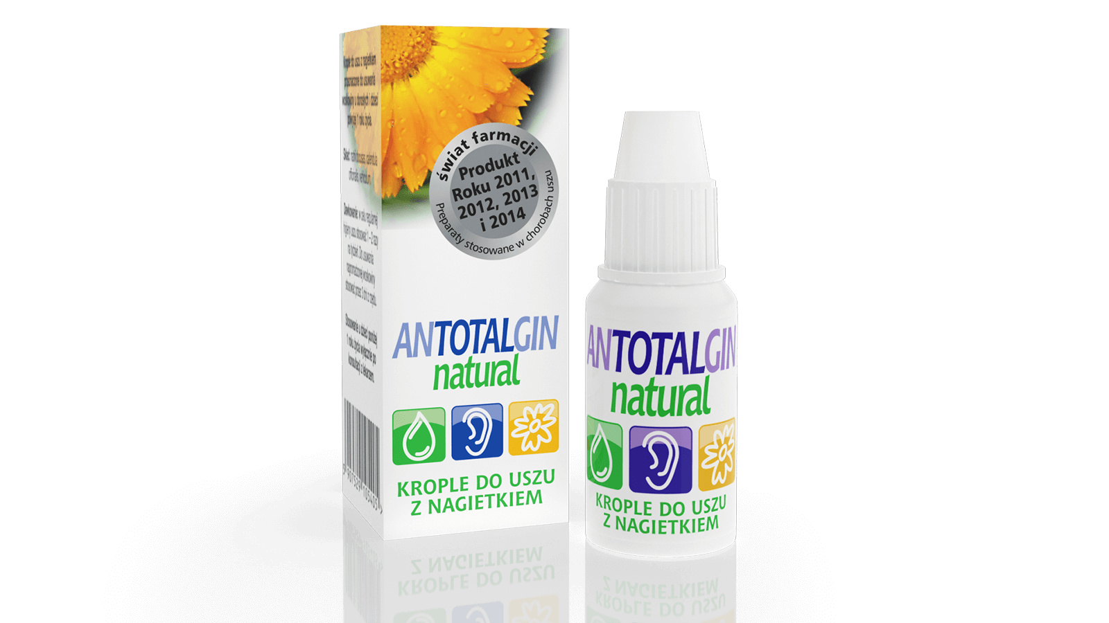 Antotalgin Natural, krople do uszu ułatwiające usuwanie woskowiny, 15 g