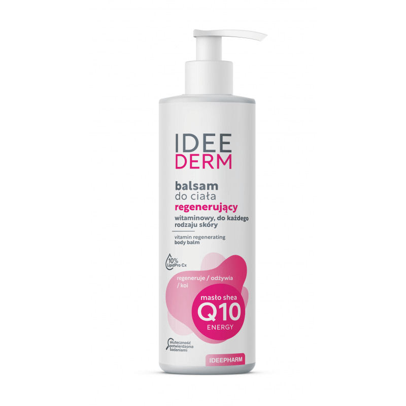 IDEEPHARM IDEEDERM, balsam do ciała regenerujący, 400 ml