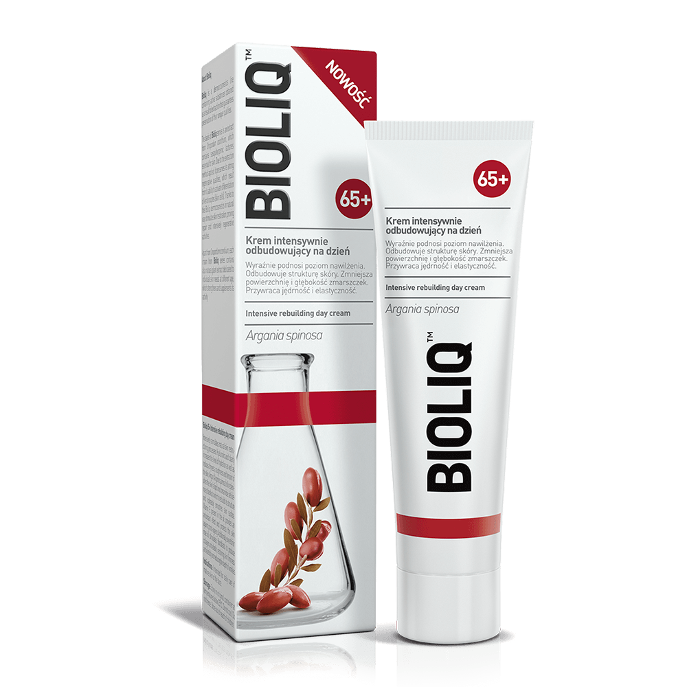 Bioliq 65+, krem intensywnie odbudowujący na dzień, 50 ml