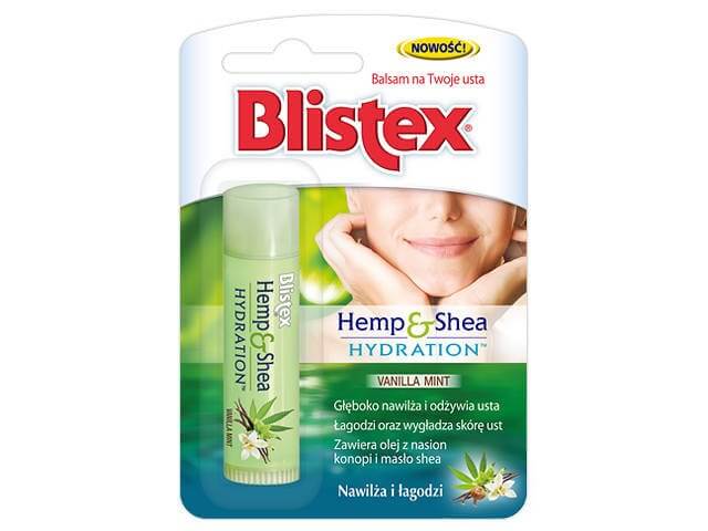Blistex Hemp&Shea, balsam do ust, 4,25 g