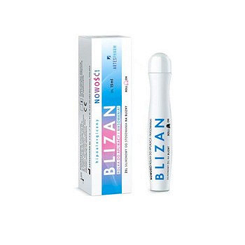 BLIZAN, Silikonowy żel na blizny, rollon,  15g