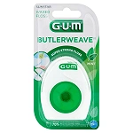 SUNSTAR GUM BUTLERWEAVE woskowana miętowa nić dentystyczna 55 m, 1 szt.