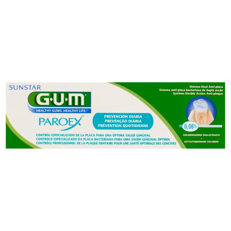 SUNSTAR GUM PAROEX 0,06%, pasta ochronna do zębów, 75 ml