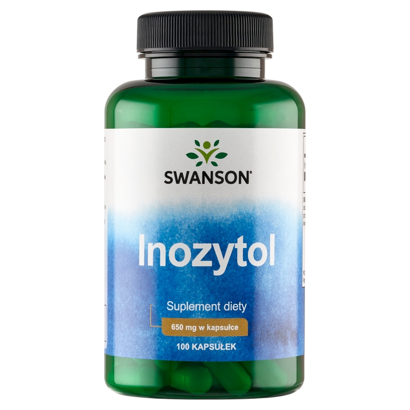 Swanson Inozytol 650 mg kapsułki, 100 szt.