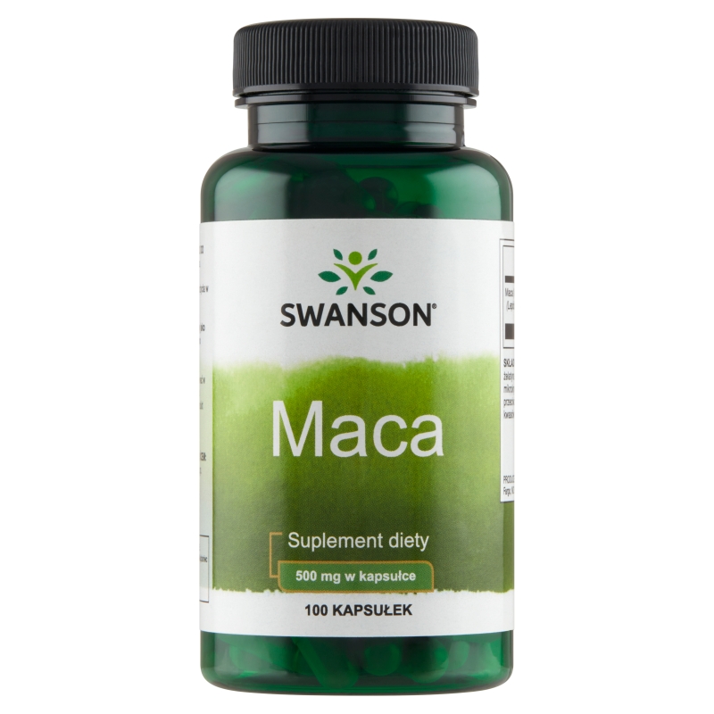 Swanson Maca 500 mg, kapsułki, 100 szt.
