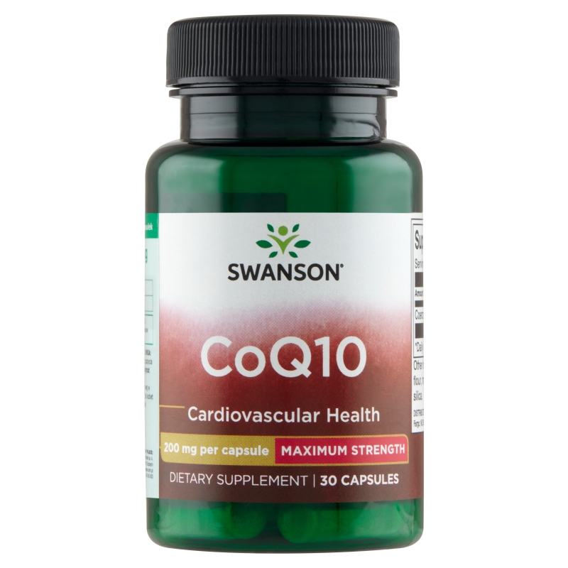 Swanson Koenzym Q10 200 mg, 30 kapsułek