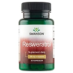 Swanson Resweratrol 250 mg kapsułki, 30 szt.