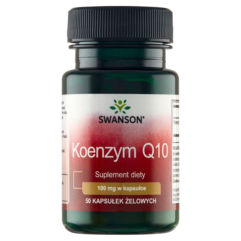 Swanson CoQ10, kapsułki zawierające koenzym Q10, 50 szt.