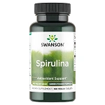 Swanson Spirulina tabletki ze składnikami uzupełniającymi codzienną dietę osób dorosłych, 180 szt.