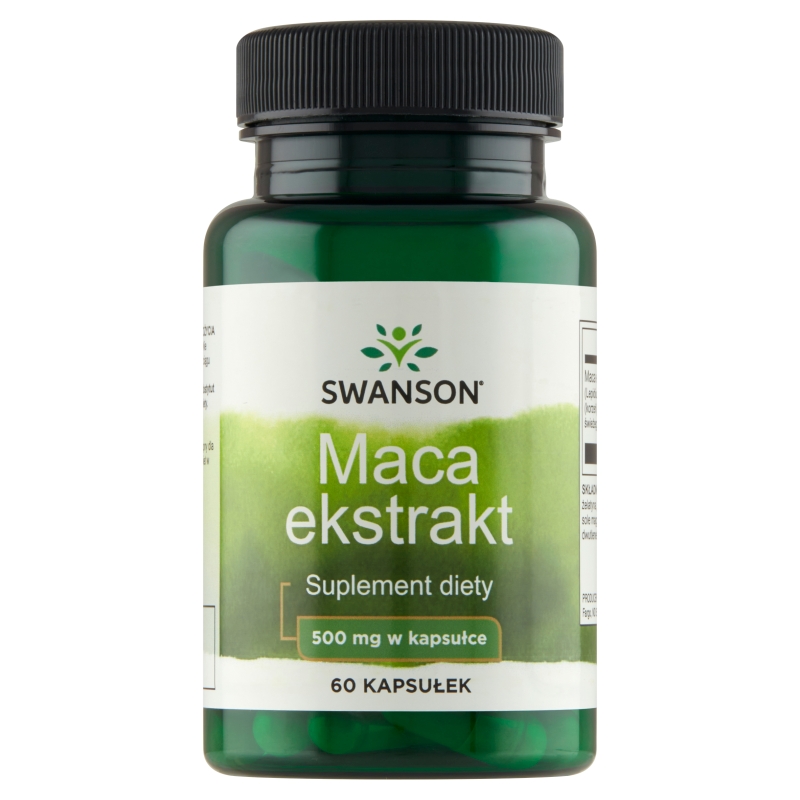Swanson Maca 500 mg, kapsułki, 60 szt.