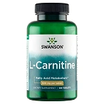 Swanson L-Carnitine tabletki ze składnikami uzupełniającymi codzienną dietę osób dorosłych, 100 szt.