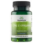 Swanson Oregano Oil kapsułki ze składnikami uzupełniającymi codzienną dietę osób dorosłych, 120 szt.