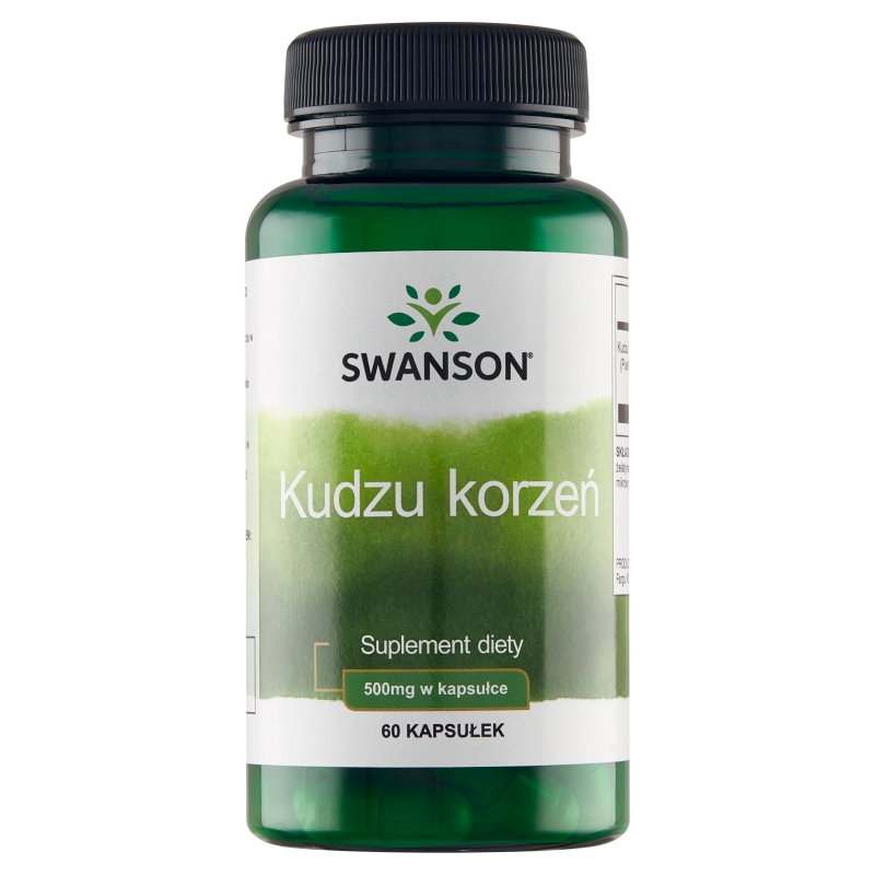 Swanson Kudzu Root 500 mg, kapsułki ze składnikami wspierającymi układ krążenia i wątrobę, 60 szt.