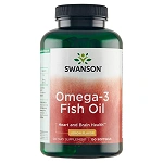 Swanson Omega-3 Fish Oil kapsułki o smaku cytrynowym, 150 szt.
