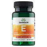 Swanson Witamina E 400 j.m. kapsułki, 60 szt.
