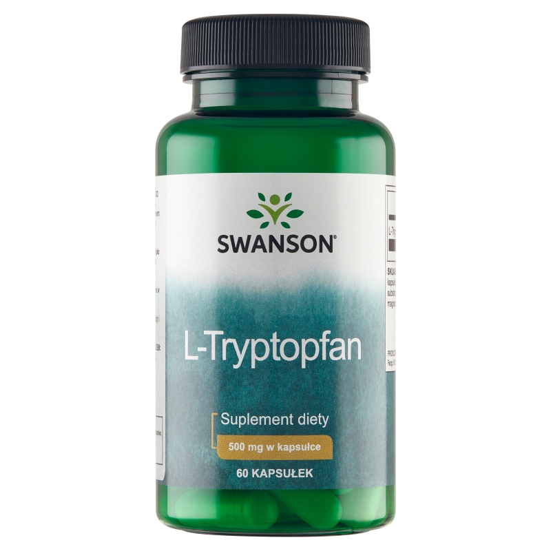 Swanson L-Tryptofan , kapsułki z l-tryptofanem, 60 szt.