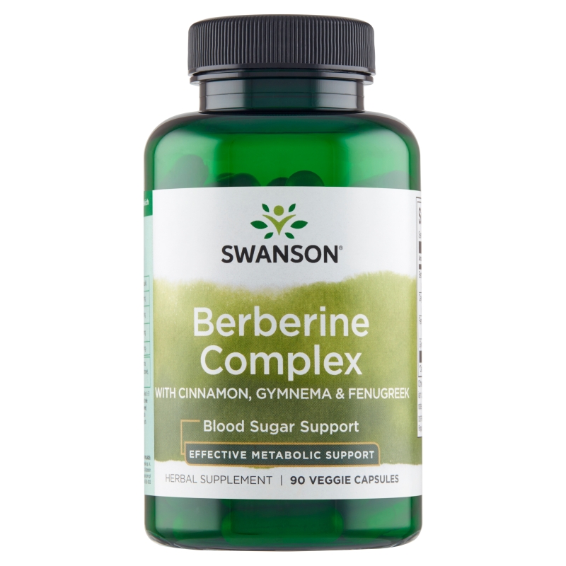 Swanson Berberine Complex, kapsułki, 90 szt.