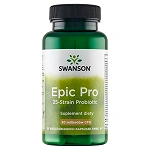 Swanson Epic Pro 25 szczepów bakterii kapsułki, 30 szt.