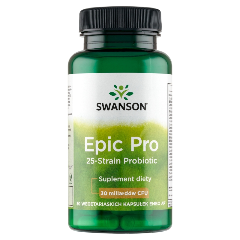 Swanson Epic Pro 25 szczepów bakterii, kapsułki, 30 szt.