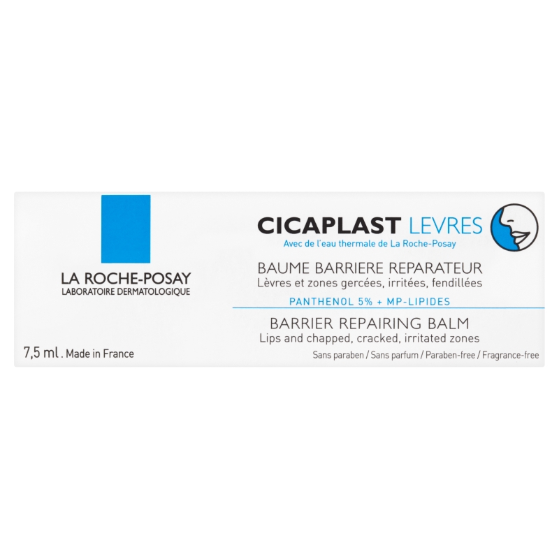 La Roche-Posay Cicaplast, Balsam regenerujący do ust, 7,5 ml
