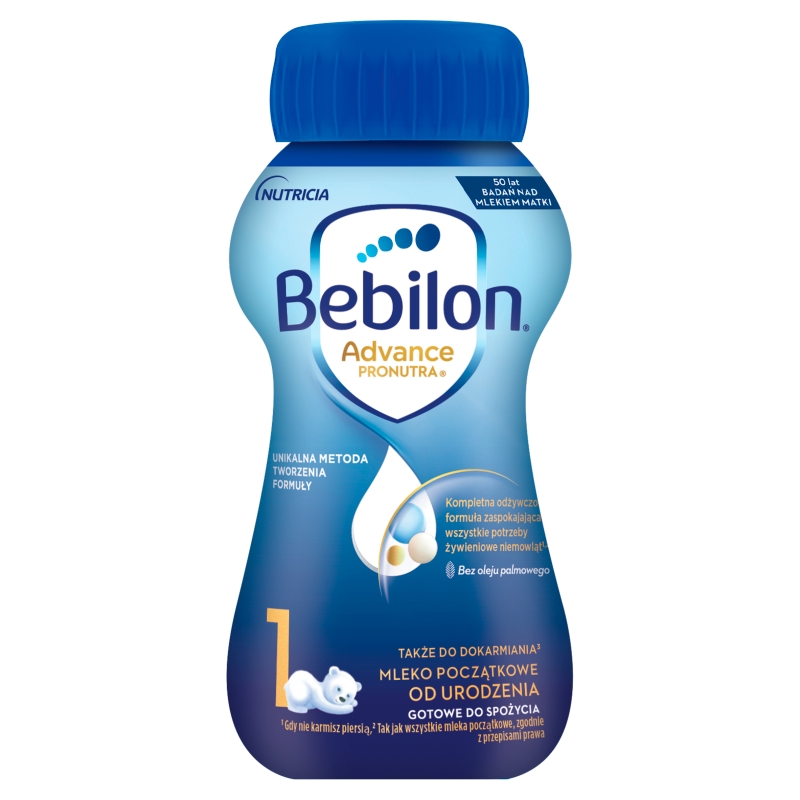 Bebilon 1 z Pronutra ADVANCE mleko początkowe, 200 ml