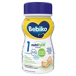 Bebiko 1 Nutriflor Expert mleko początkowe dla niemowląt w postaci gotowego płynu do spożycia, 200 ml