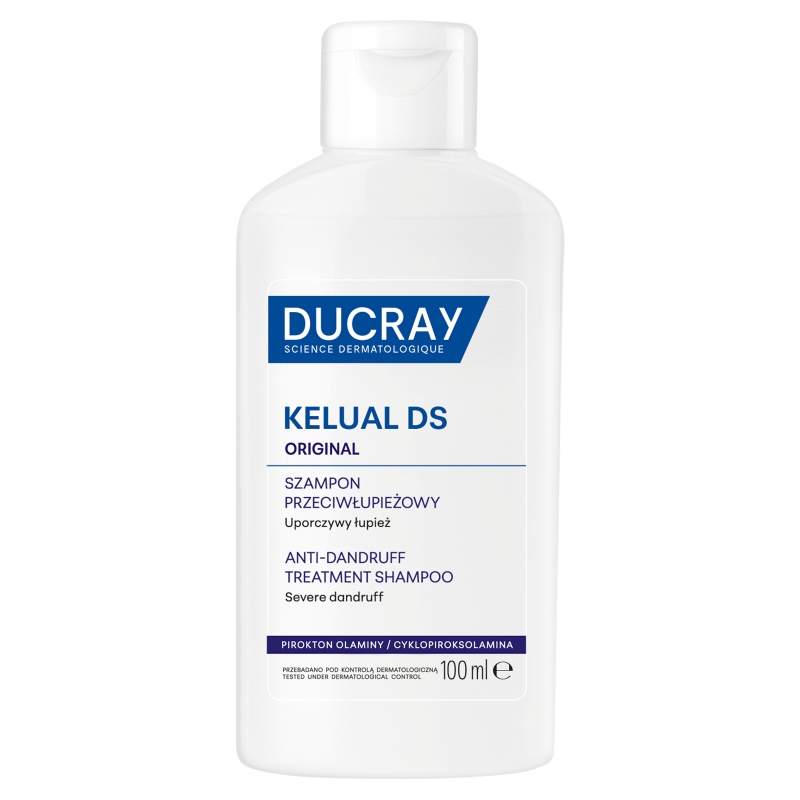  KELUAL DS szampon do postępowania w ciężkich stanach łupieżowych, 100 ml
