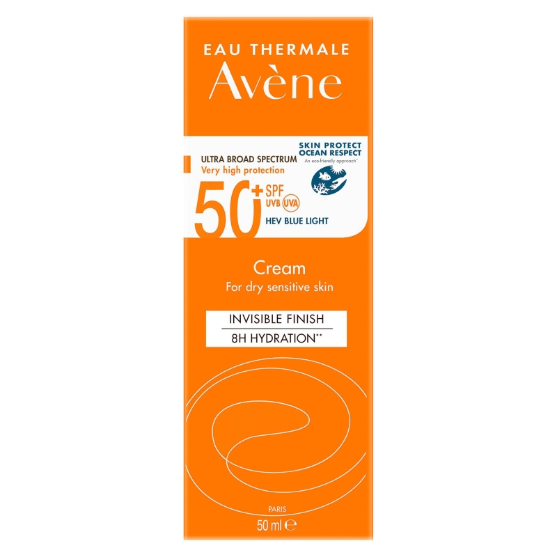 AVENE Bardzo Wysoka Ochrona krem, SPF 50+, 50 ml
