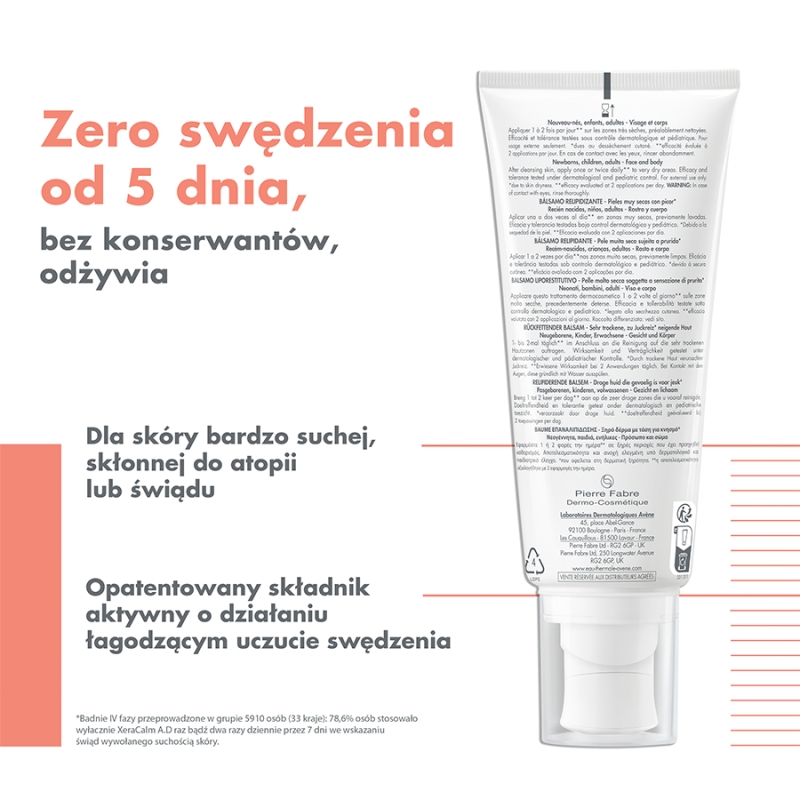 Avene XeraCalm A.D, balsam uzupełniający lipidy, 200 ml