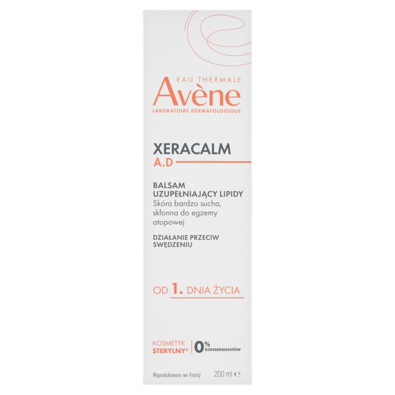 Avene XeraCalm A.D balsam uzupełniający lipidy, 200 ml