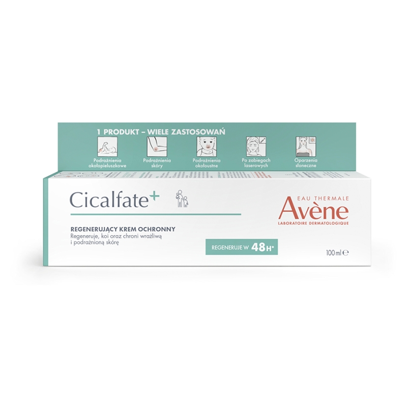 Avene Cicalfate+ , regenerujący krem ochronny, 100 ml