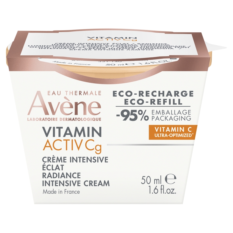 AVENE VITAMIN ACTIV Cg krem intensywnie rozświetlający, wkład uzupełniający, 50ml