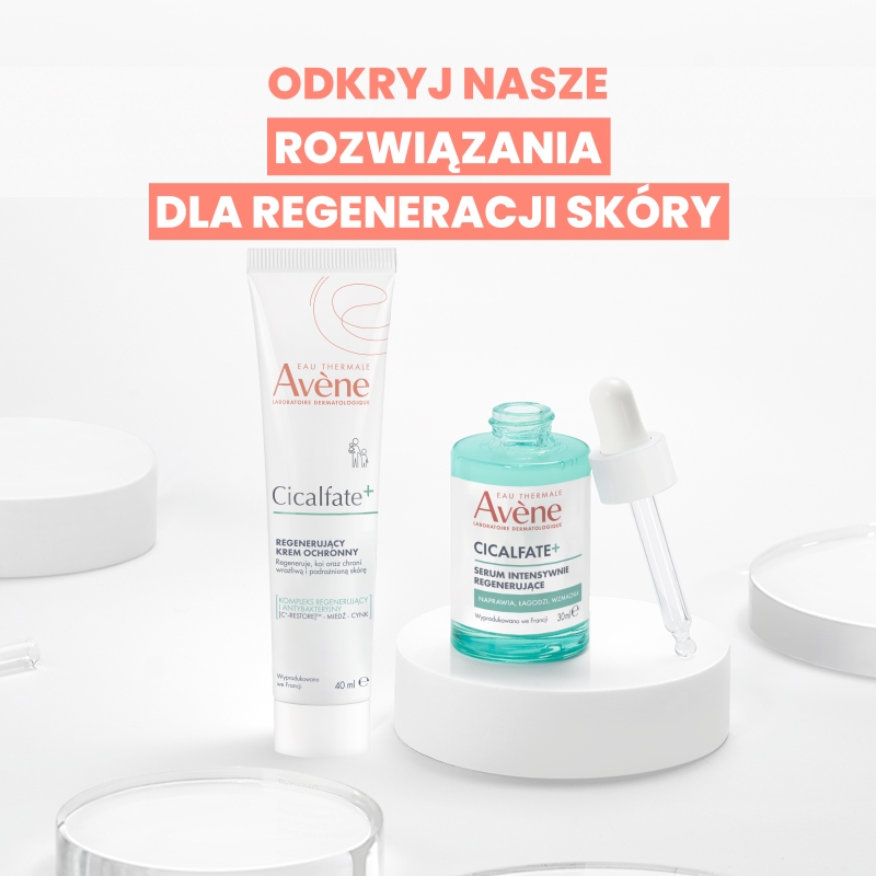 AVENE Cicalfate+, serum intensywnie odbudowujące, 30 ml