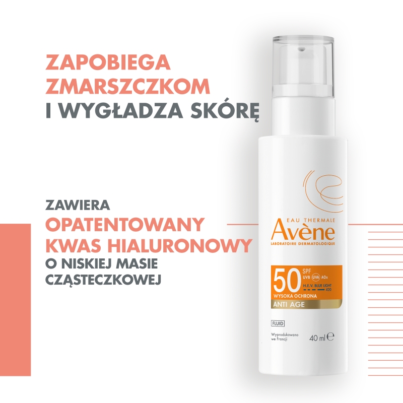 Avene, fluid anti-age, SPF 50, 40 ml