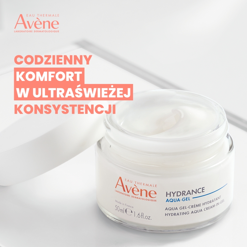 Avène Hydrance Aqua-Gel, nawilżający krem-żel, 100 ml